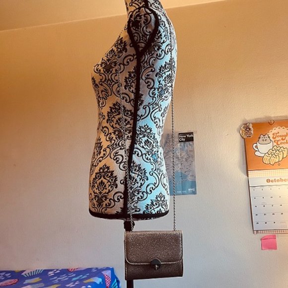 Payless Gold Glitter Purse/Clutch - Picture 4 of 5